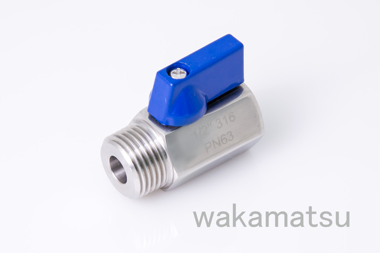 吉安Mini internal and external tooth ball valve wv203