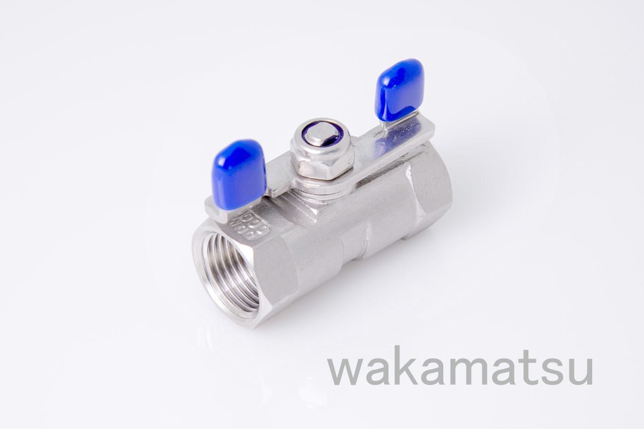 濟源One piece butterfly handle ball valve wv101b